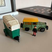 Majorette Toyota 1/36 trasporto cavalli