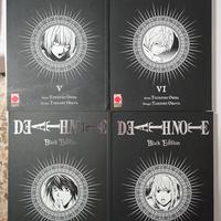 DEATH NOTE BLACK EDITION VOLUMI 3, 4, 5, 6