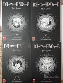 DEATH NOTE BLACK EDITION VOLUMI 3, 4, 5, 6