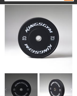 bumper 25kg 20kg e Porta dischi