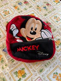 Zainetto vintage Disney Mickey Mouse pari al nuovo