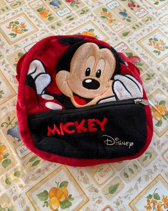 Zainetto vintage Disney Mickey Mouse pari al nuovo