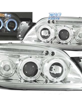 FARI FORD FIESTA 99-02 ANGEL EYES FONDO CROMATO
