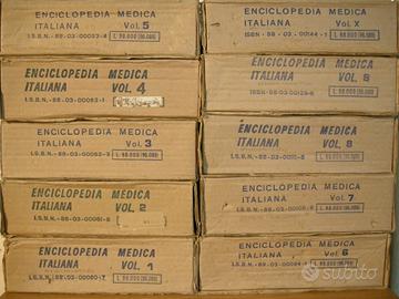 Enciclopedia medica in 10 volumi pari al nuovo