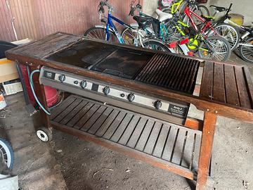 Barbecue a gas