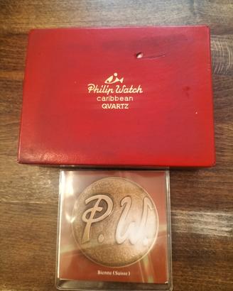 Philip Watch Caribbean scatola vintage completa