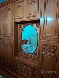 armadio, letto e comodini