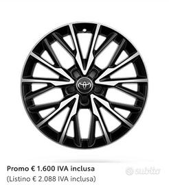 Toyota Yaris Cross set gomme invernali + cerchi