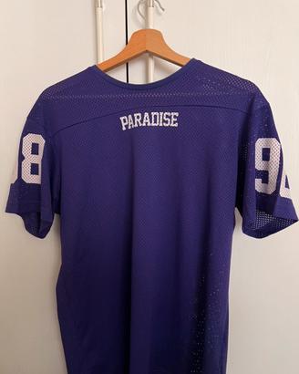 T-shirt Vintage Maglia Terranova Viola Mesh