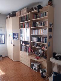 Armadio libreria da camera