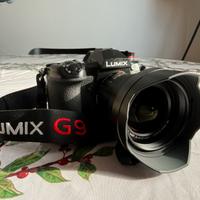 Panasonic LUMIX G9 con obbiettivi