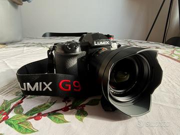 Panasonic LUMIX G9 con obbiettivi