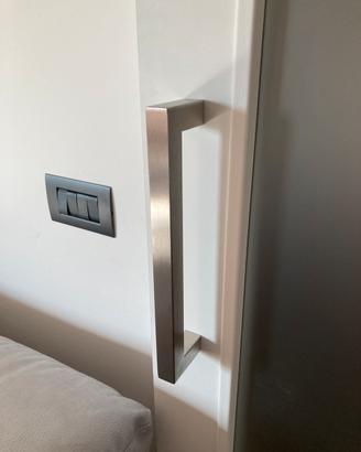 Maniglione porta scorrevole acciaio INOX maniglia