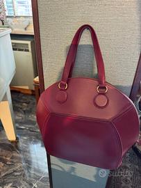 Borsa hermes bordeaux vintage usata