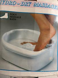 Vasca elettrica massaggio piedi