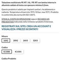 tubazioni acqua NUOVI