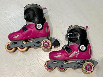 Pattini Roller Decathlon bambini PLAY 5 taglia 32-