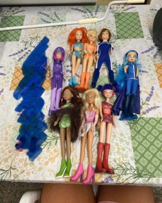 Sei bambole Winx  e Brandon