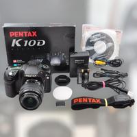 Pentax K10 D e obiettivo pentax  18-55  f 3,5 5,6 