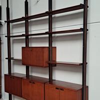 Libreria cielo terra anni 60 in teak