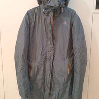 Piumino K-Way, colore nero, donna, taglia M