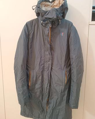Piumino K-Way, colore nero, donna, taglia M
