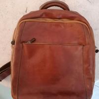Zaino di cuoio artigianato fiorentino