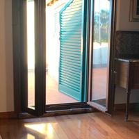 Portafinestra trapezioidale + persiana blindata