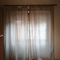 Tenda completa color corda con bastone marrone