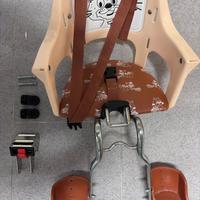 Seggiolino anteriore bici per bambino/a 