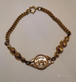 Braccialetto tedesco original d'epoca VALLO OCC.LE