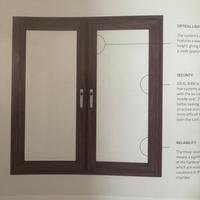 Sistemi di finestre, porte finestre scorrevoli