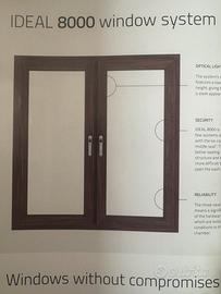 Sistemi di finestre, porte finestre scorrevoli