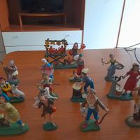 Personaggi statuine presepe made in italy
