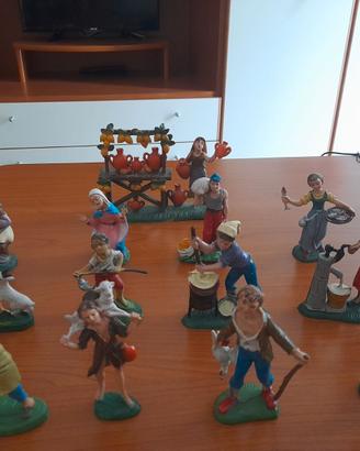 Personaggi statuine presepe made in italy