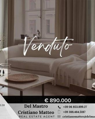 Appartamento di 120 m² con 3 locali a Roma