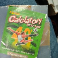 bustina figurine calciatori 2000/2001
