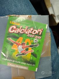 bustina figurine calciatori 2000/2001