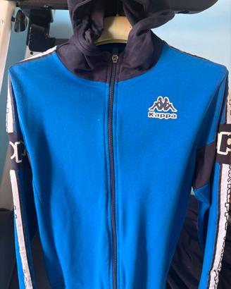 Felpa Kappa con cappuccio 12 anni / 152 cm – blu