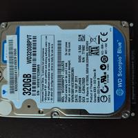 Hard disk - WD scorpio blue  320 Gb