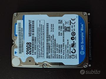 Hard disk - WD scorpio blue  320 Gb