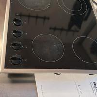 piano cottura in vetroceramica  rex