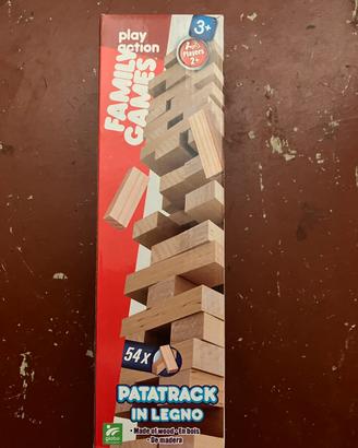 Patatrack in legno, prodotto da Globo