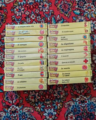 videocassette vintage Esplorando il corpo umano