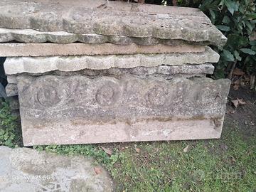 cordolo cemento per aiuola