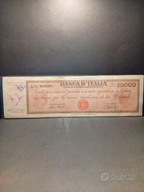 10.000 lire Titolo Provvisorio Rarità (NON COMUNE