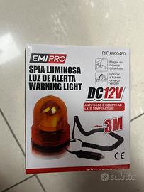 Spia luminosa luz de alerta warning light nuova