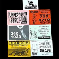 Sex Cards originali Londra anni ‘90