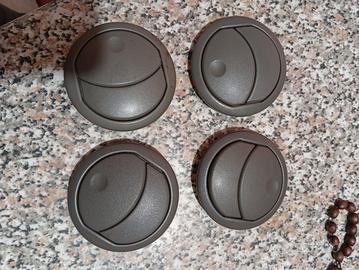 4 BOCCHETTE ARIA PER FIAT PANDA 169 ABITACOLO DIFF