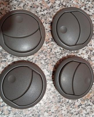 4 BOCCHETTE ARIA PER FIAT PANDA 169 ABITACOLO DIFF